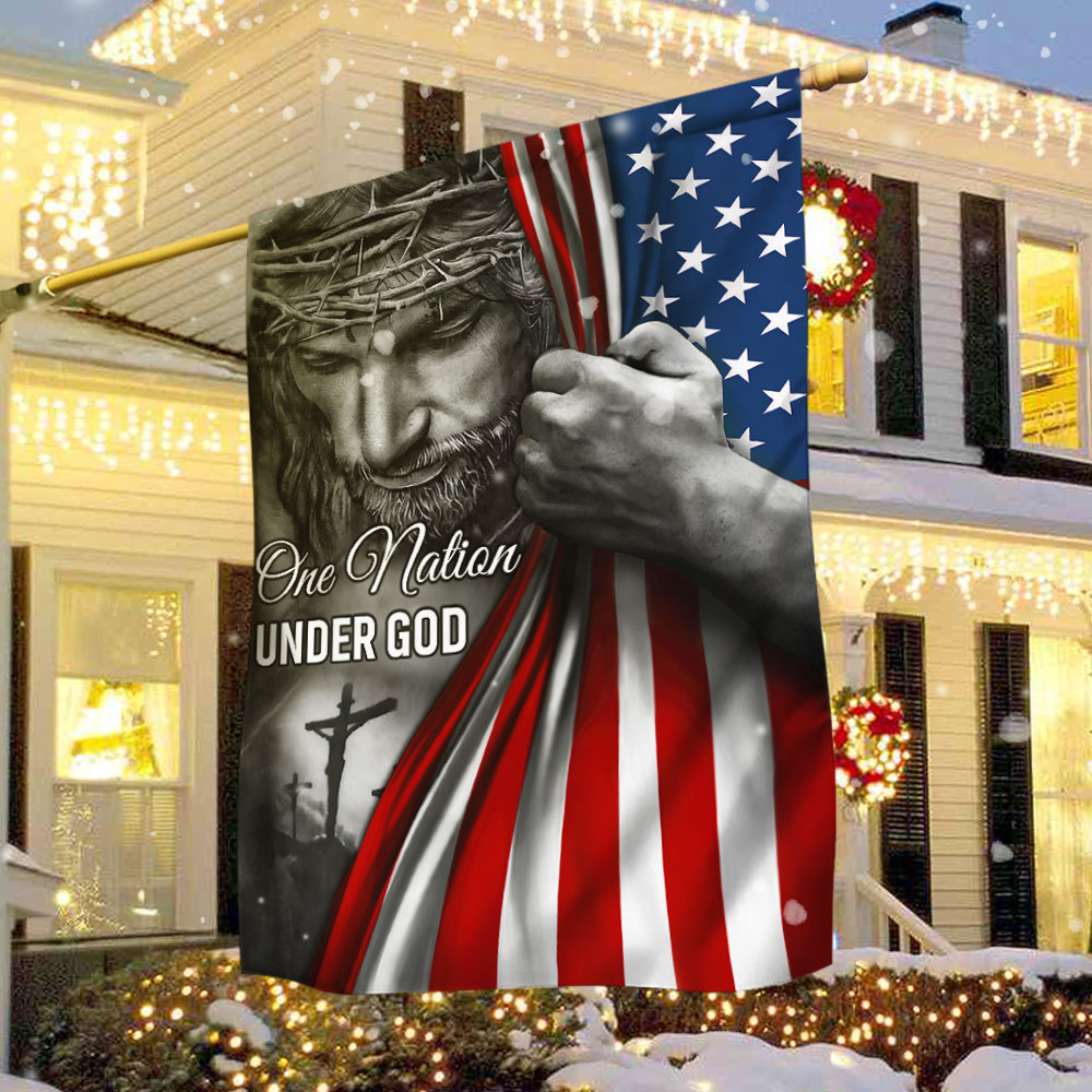 Jesus Flag One Nation Under God Top selling